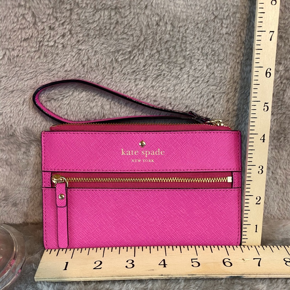 NWOT Kate Spade Zippered Wristlet - Picture 5 of 8